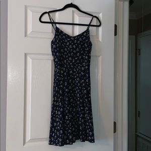 Spaghetti strap floral dress